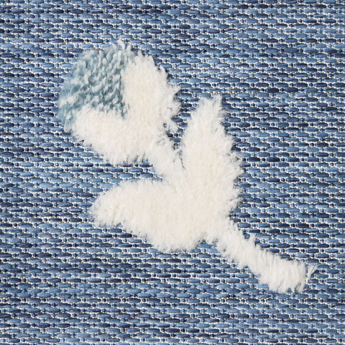 Draper James Indoor/Outdoor Area Rug, Blue, 7'10” x 10'2”