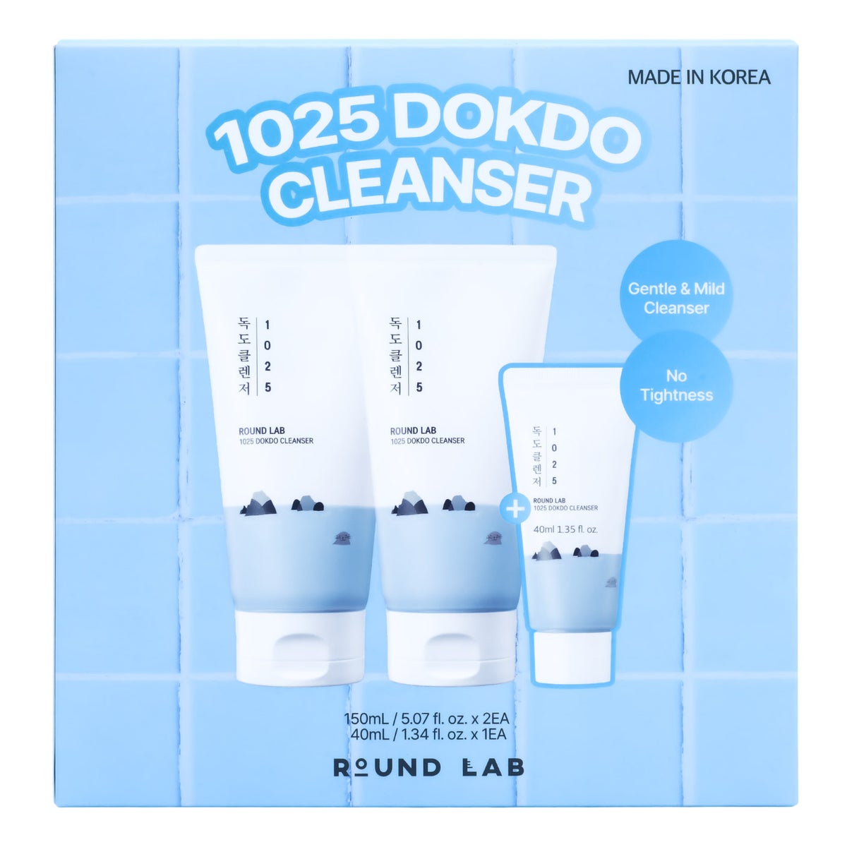 Round Lab 1025 Dokdo Cleanser Set