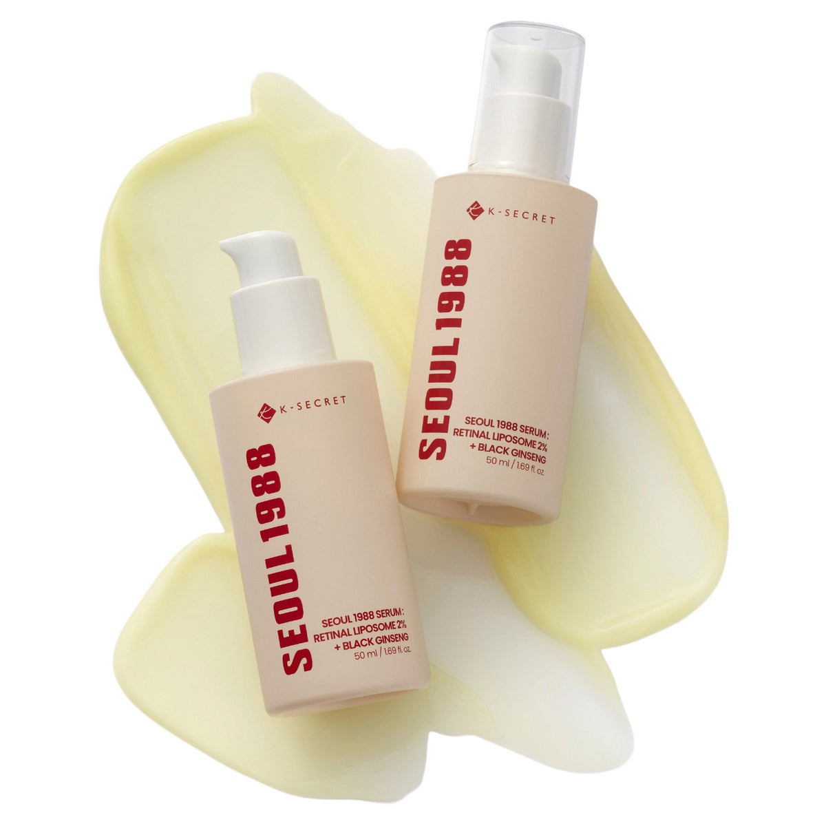 Seoul 1988 Retinal Liposome 2% + Black Ginseng Serum 1.69 fl oz, 2-pack