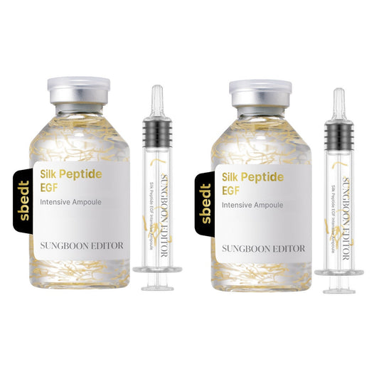 Sungboon Editor Silk Peptide EGF Intensive Ampoule, 1.35 fl oz, 2-pack