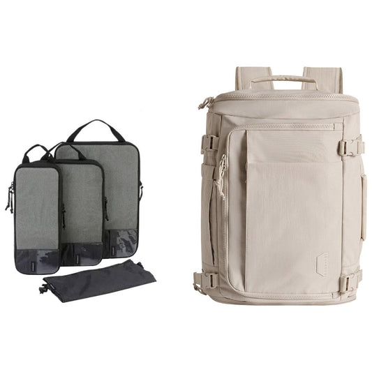 Bagsmart 38L Blast Backpack with 4-piece Compression Packing Cubes