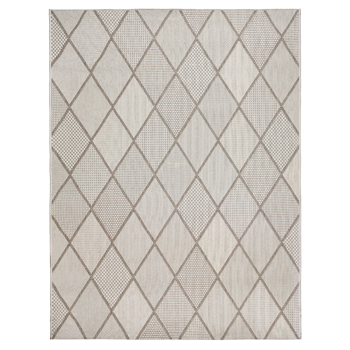 Laguna Indoor/Outdoor Area Rug, Morris Angora Rope, 5'3" x 7'