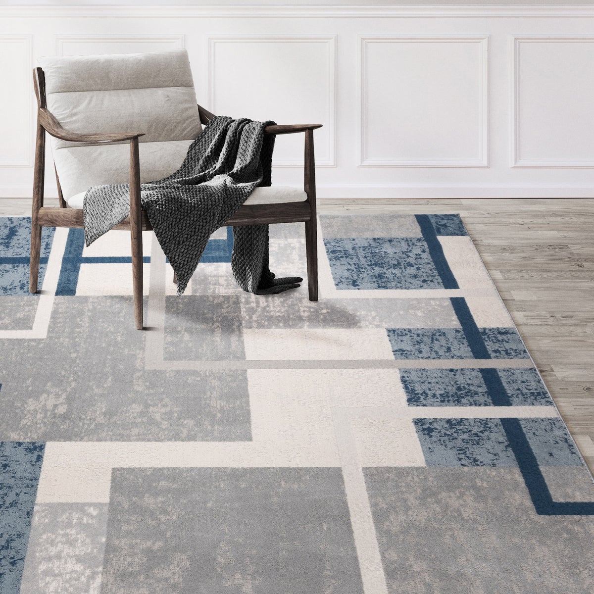 Eden Area Rug, Abstract Geo, 5'3" x 7'