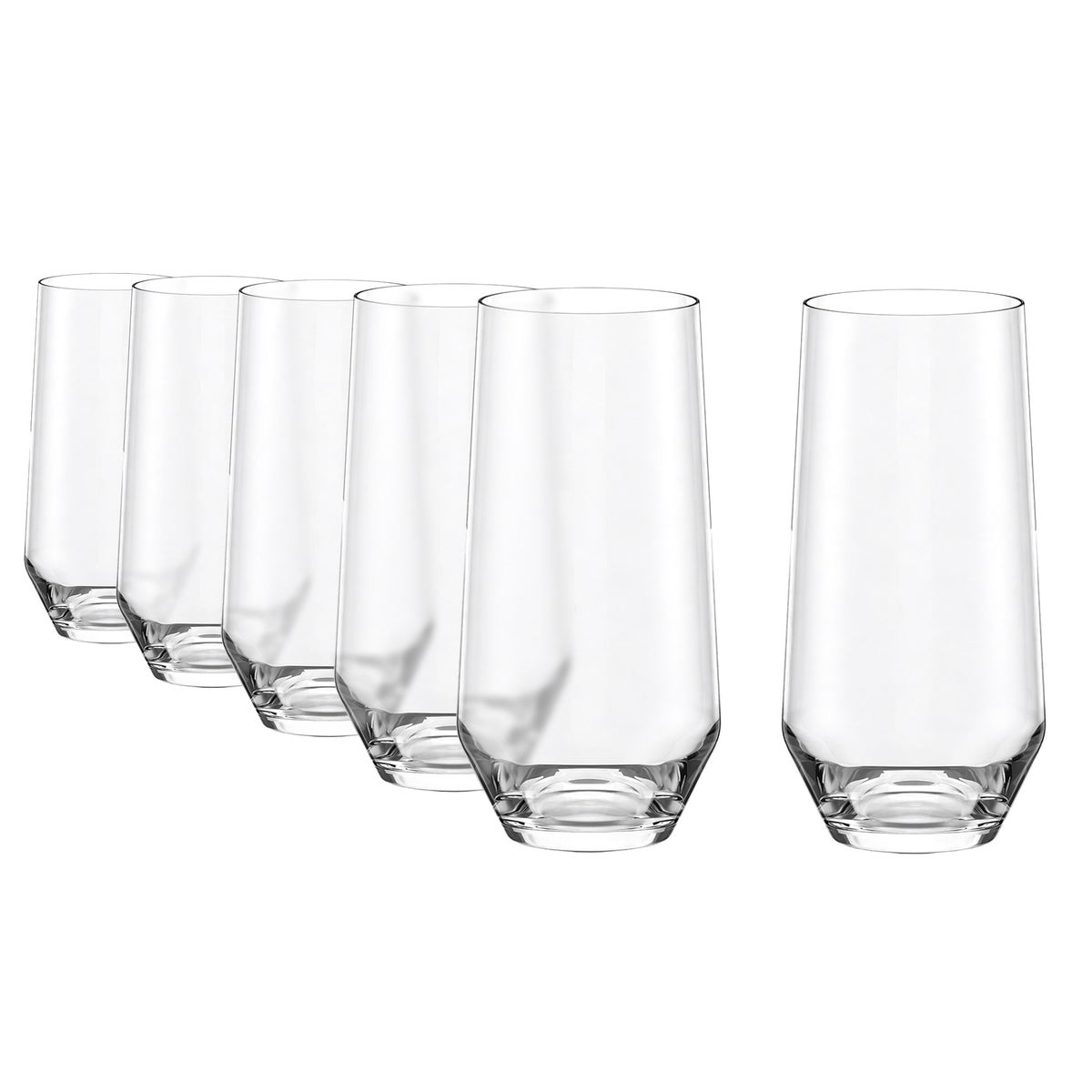 Stölzle Lausitz Revolution Long Drink Crystal Glass, Set of 6