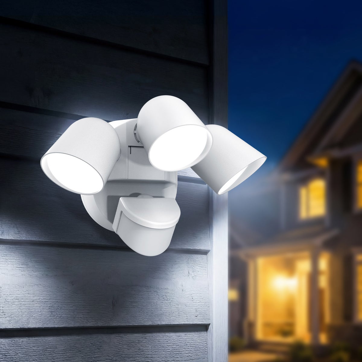 KODA Hardwire Motion Activated LED Security Floodlight