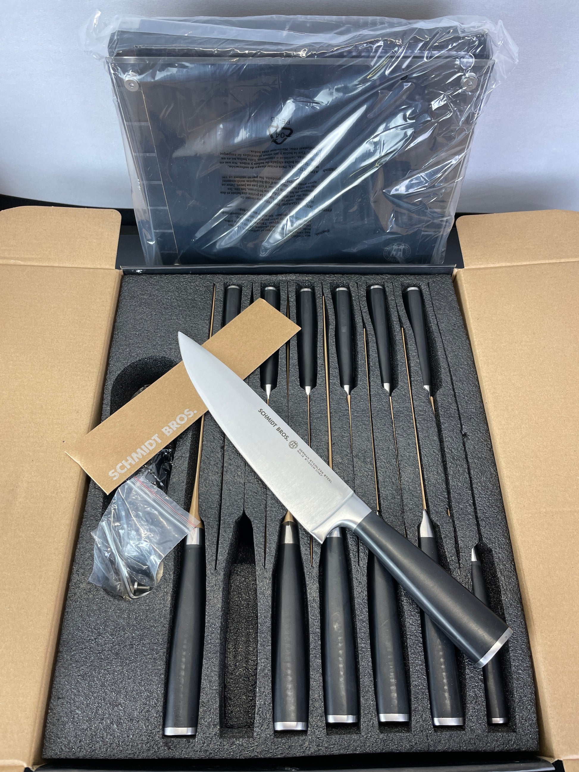 SBC SUBWAY KNIFE BLOCK - Retail $249
