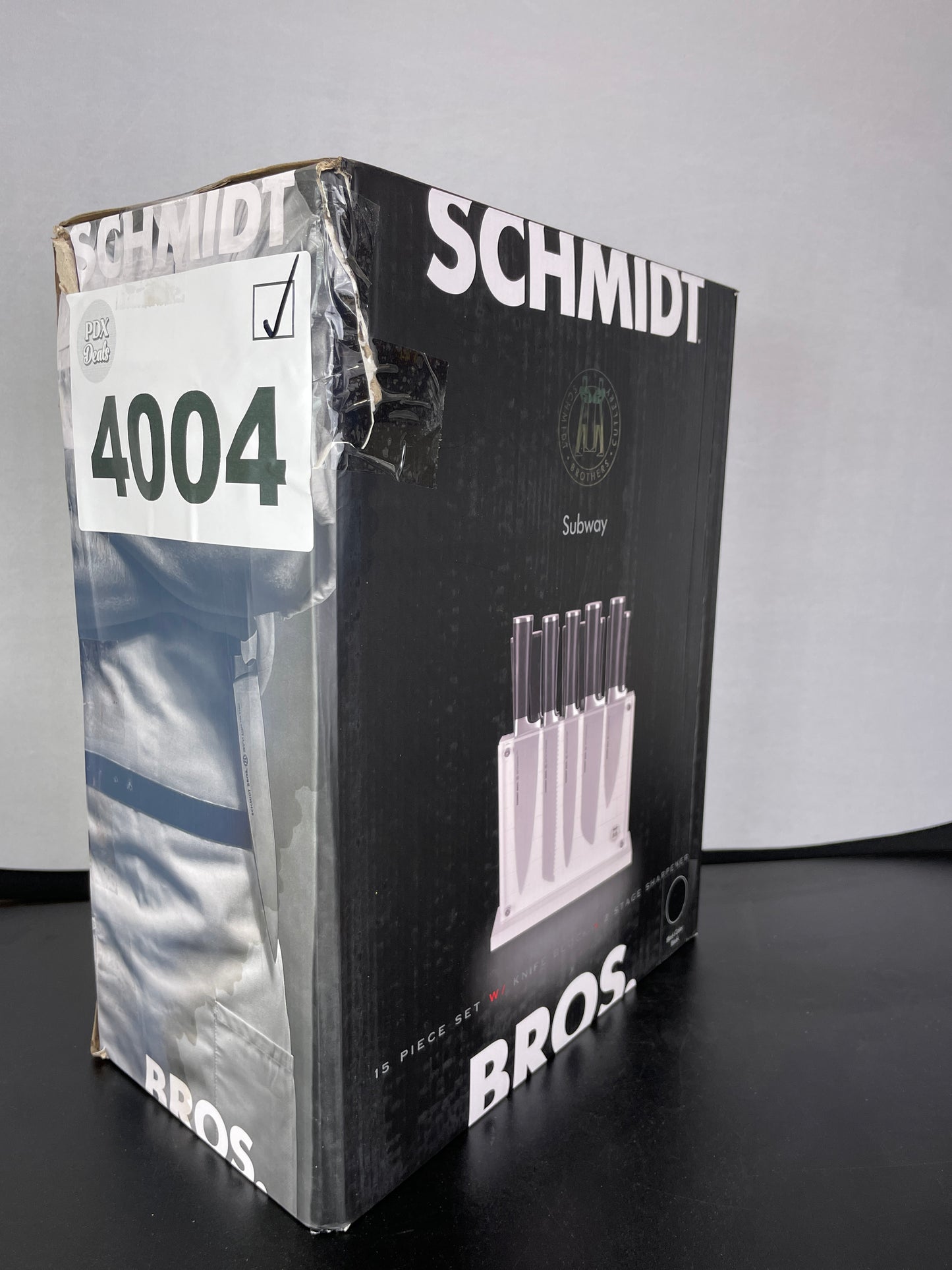 SBC SUBWAY KNIFE BLOCK - Retail $249