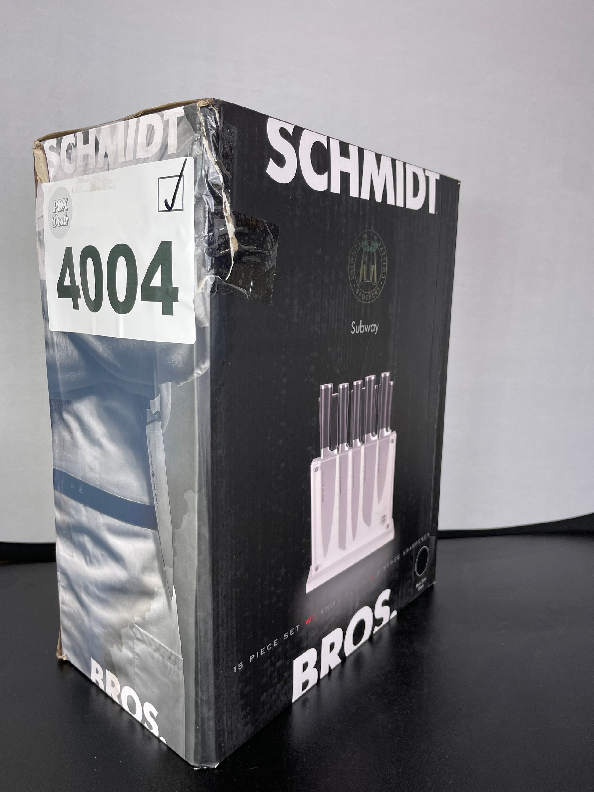 SBC SUBWAY KNIFE BLOCK - Retail $249