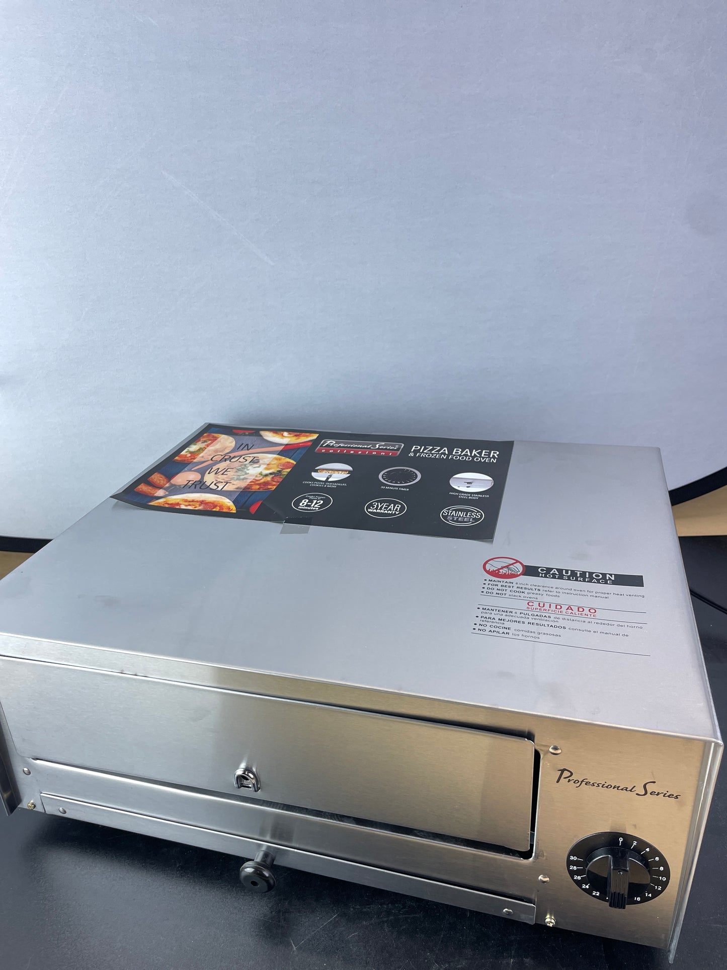 Professional Series Collezioni Pizza Baker & Frozen Food Oven - Retail $59