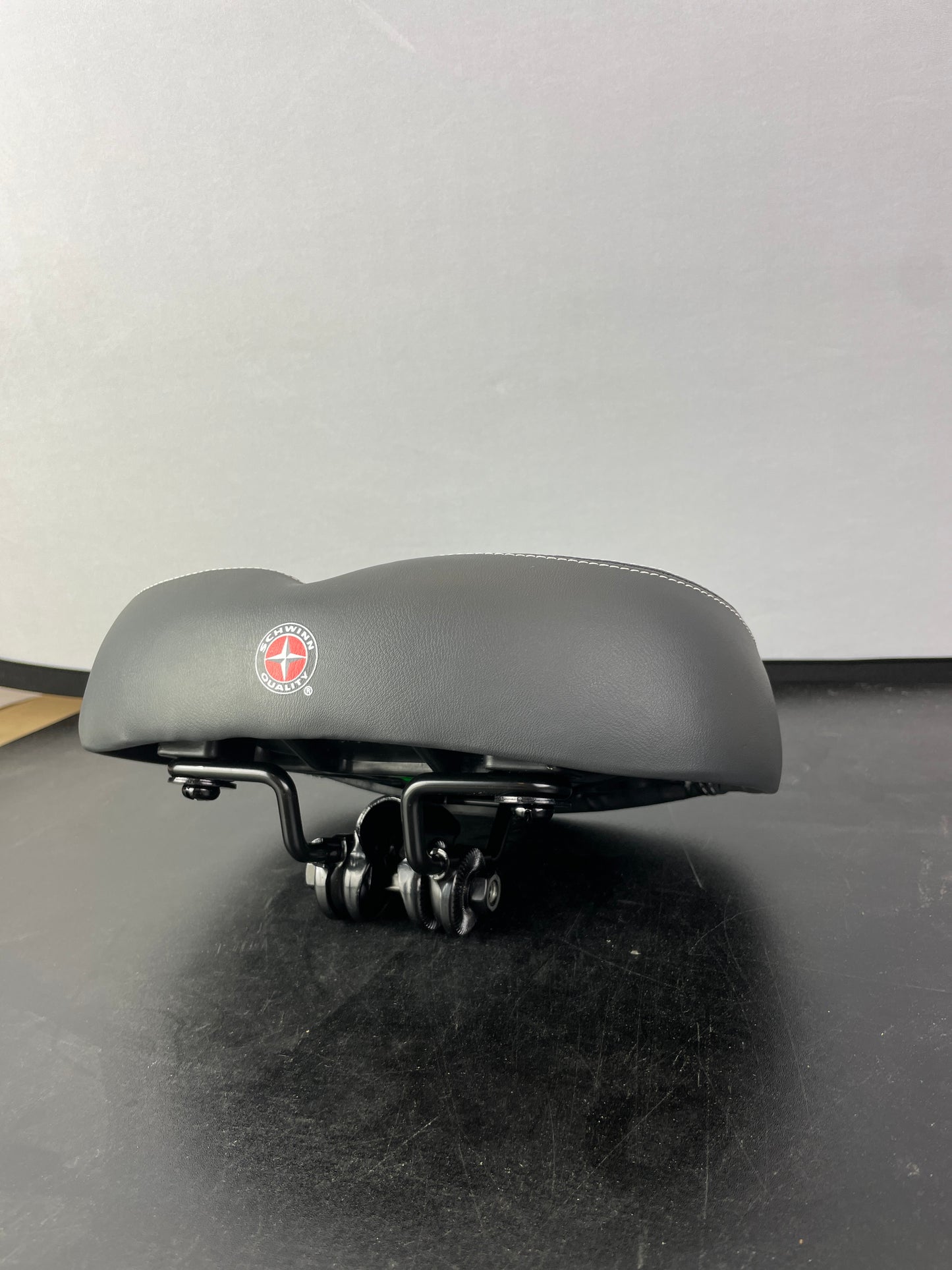 Schwinn Comfort Bike Seat, Saddle, Black, Foam Noseless - Retail $0