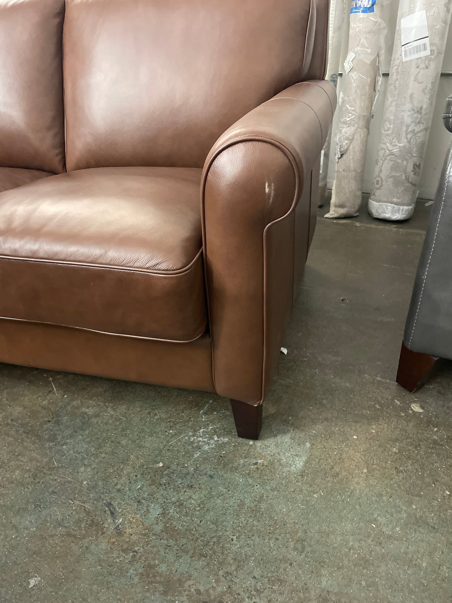 Larsen Top Grain Leather Sofa