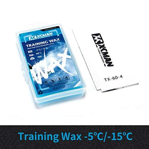 XCMAN Ski and Snowboard Waxing and Tuning Kit with Wax Brush Box for Traveling and Storage (Box with Tuning Tools)