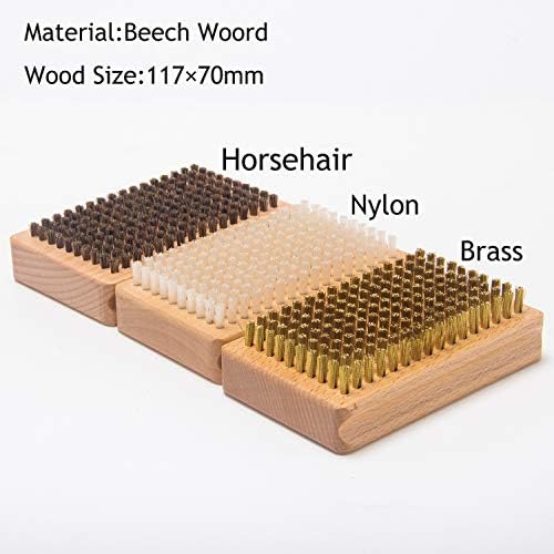 XCMAN Ski and Snowboard Waxing and Tuning Kit with Wax Brush Box for Traveling and Storage (Box with Tuning Tools)