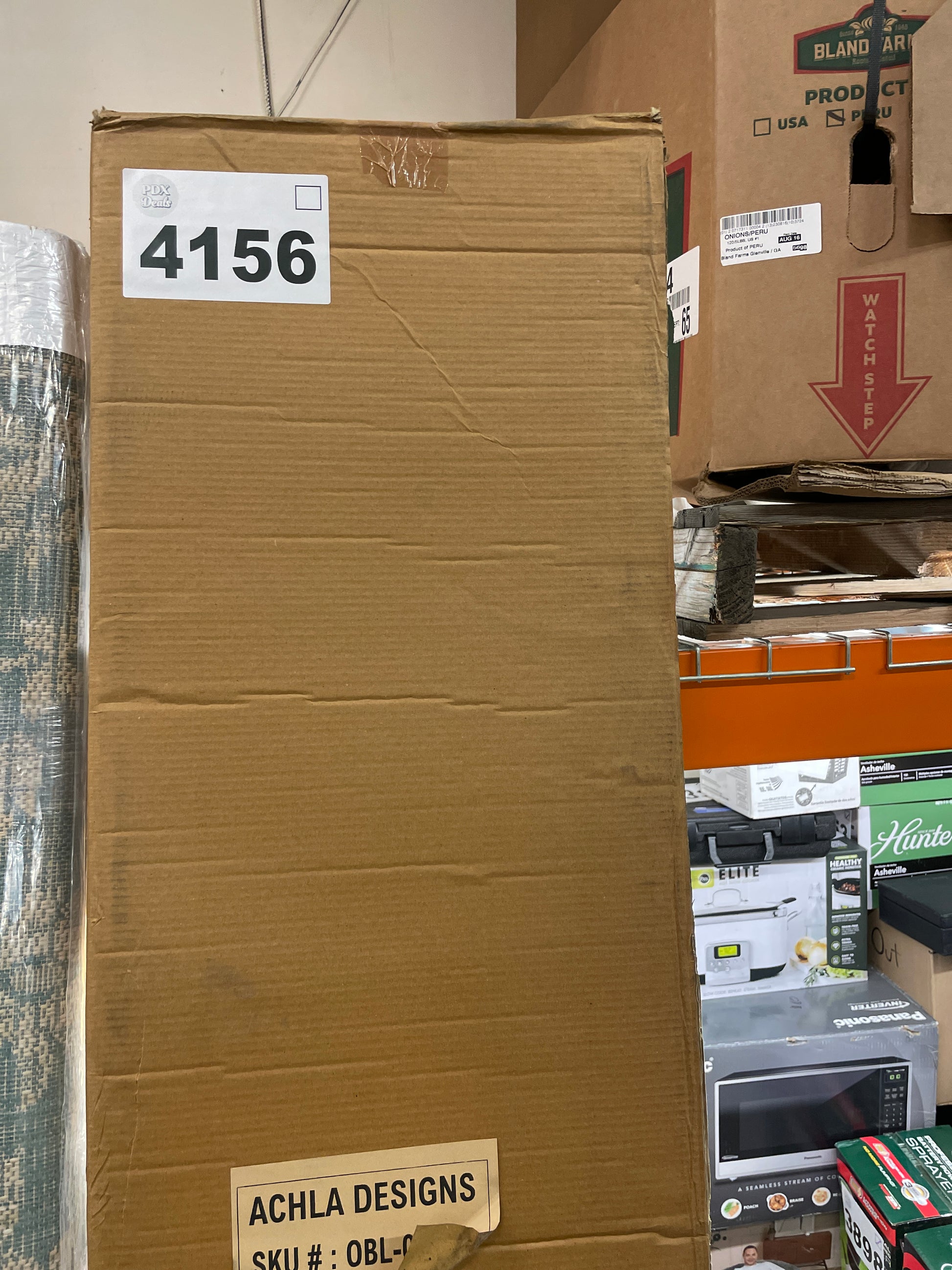 Achla Designs OBL-02A Garden Obelisk, 85" H Trellis, Graphite - Retail $109