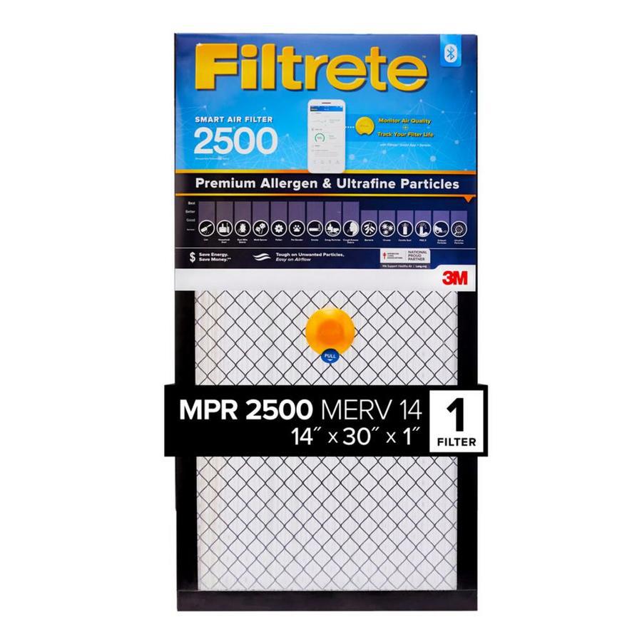 3M 14x30x1 2500 Series Filtrete 1" Filter, 4-pack