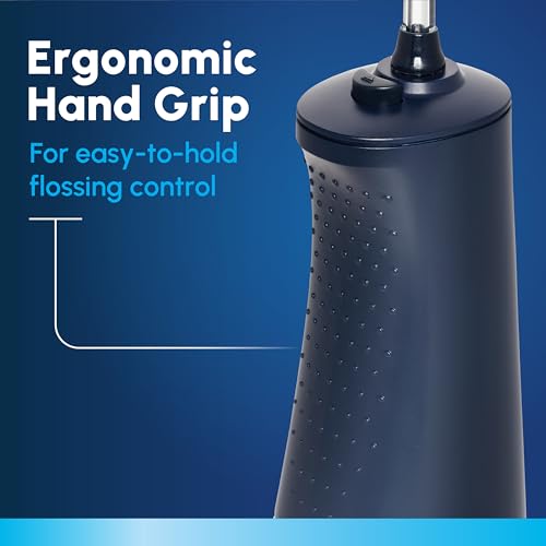 Waterpik Cordless Pulse 3100 Portable Water Flosser, Rechargeable, Blue