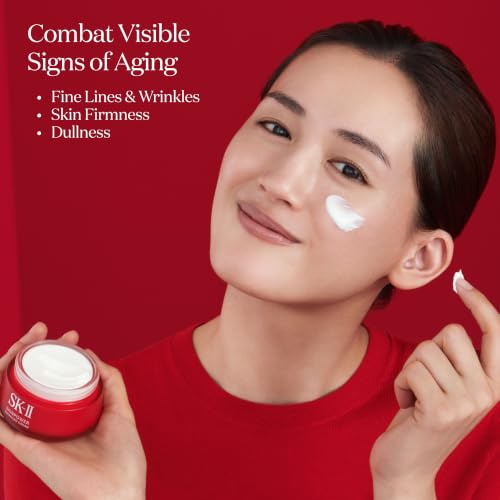 NEW - SK-II SKINPOWER Face Moisturizer - Wrinkle Face Cream to Target Fine Lines, Improve Firmness & Reduce Early Signs of Aging - Plumps & Hydrates Skin for a Youthful Glow (3.3 oz)