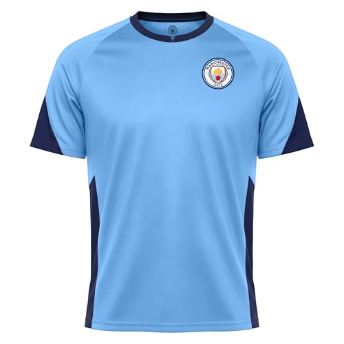 Manchester City MEDIUM Fc Game Day Jersey Inspired Polyshirt Shirt