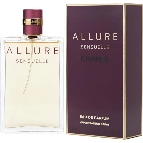 Allure Sensuelle by Chanel for Women, Eau De Parfum Spray, 3.4 Ounce (100 ml)
