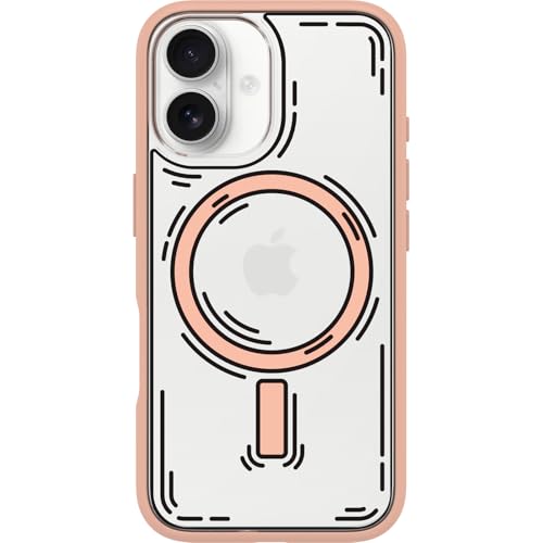 OtterBox iPhone 16 Symmetry Series Clear Case - Doodle Cover