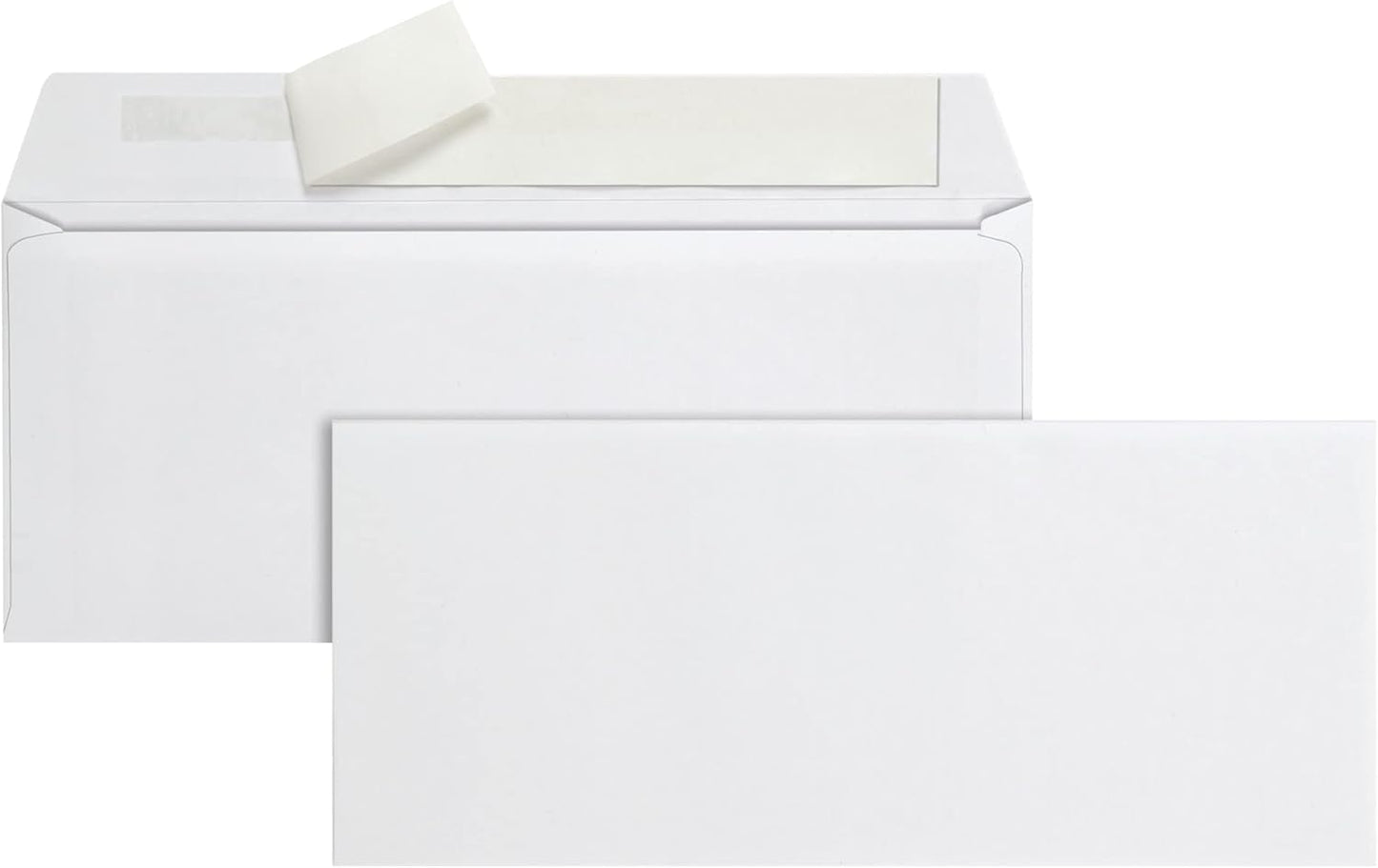 Office Depot Clean Seal(TM) Envelopes, #10 (4 1/8in. x 9 1/2in.), White, Box Of 500