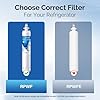 ICEPURE RPWF RWF3600A Refrigerator Water Filter Replacement For GE RPWF（𝐍𝐎𝐓 𝐑𝐏𝐖𝐅𝐄）, WATER SENTINEl WSG-4, RWF3600A, 1PACK