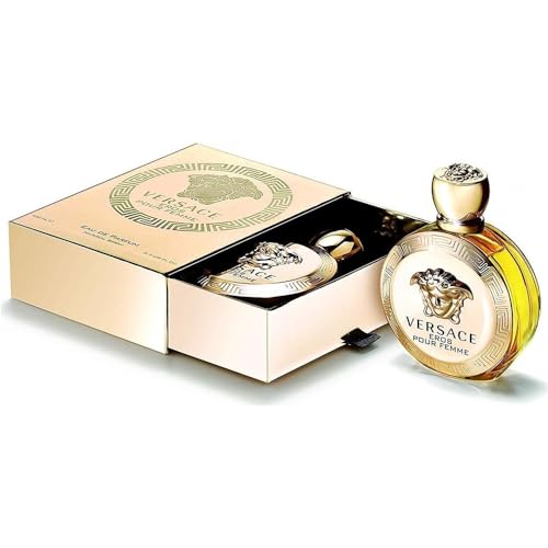 Versace Eros Pour Femme Eau de Parfum Spray, 3.4 Ounce