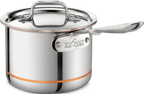 All-Clad Copper Core Stainless 2 Qt Saucepan with Lid, Made in the USA