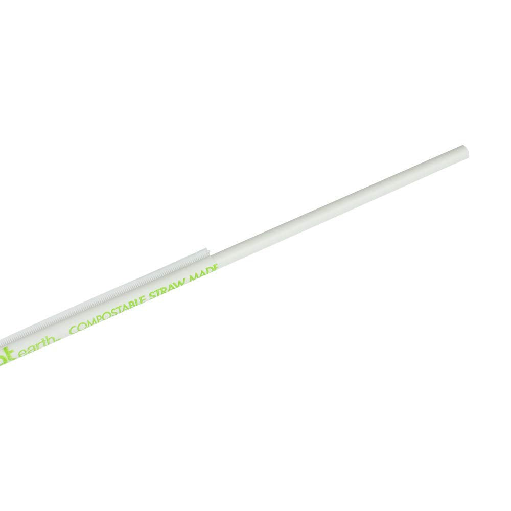 Karat Earth KE-C9305W 10.25" Straw 5mm Wrapped (Case of 1200)