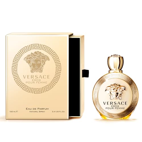 Versace Eros Pour Femme Eau de Parfum Spray, 3.4 Ounce
