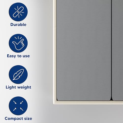 Zutan, 1.5-Inch Split Bunkie Board for Mattress/Bed, Fully Assembled, Improved Comfort and Support, King, Grey