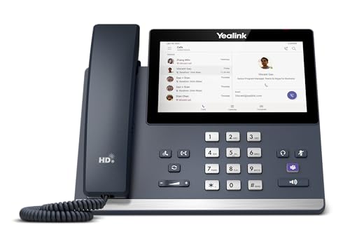 Yealink MP56-TEAMS-PSU-E2 - PoE - Android 13 OS - 7 inch (1024 x 8600) capacitive Touch Screen - Power Adapter Included