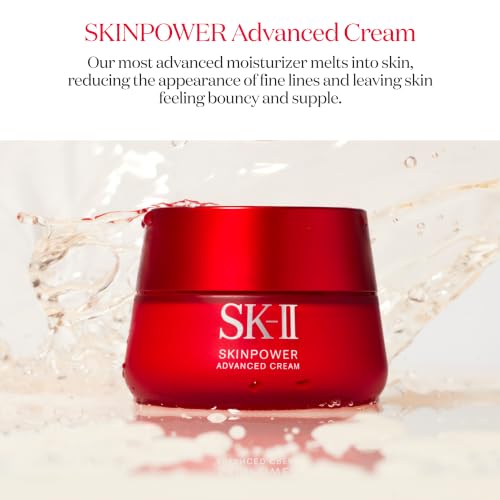 NEW - SK-II SKINPOWER Face Moisturizer - Wrinkle Face Cream to Target Fine Lines, Improve Firmness & Reduce Early Signs of Aging - Plumps & Hydrates Skin for a Youthful Glow (3.3 oz)