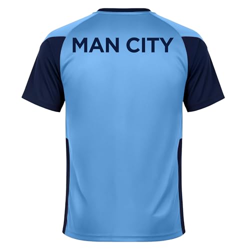 Manchester City MEDIUM Fc Game Day Jersey Inspired Polyshirt Shirt