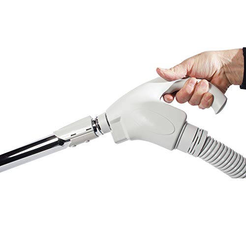 Cen-Tec Systems 94269 Central Vacuum Low Voltage Kit with 30 Ft. Switch Control Hose Light Gray
