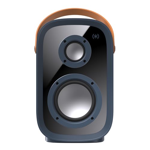 Speck Speaker Gemtones Infinity Speaker Max - Dark Grey/Chrome/Tan