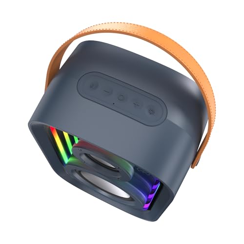 Speck Speaker Gemtones Infinity Speaker Max - Dark Grey/Chrome/Tan