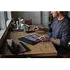 Barebones Neelum Zipper Pouch: Stylish Tool Bag & Travel Bag for Office Supplies, Makeup, and Chargers – Versatile Pencil Pouch with Durable Waxed Canvas and Water-Resistant Design (Large)