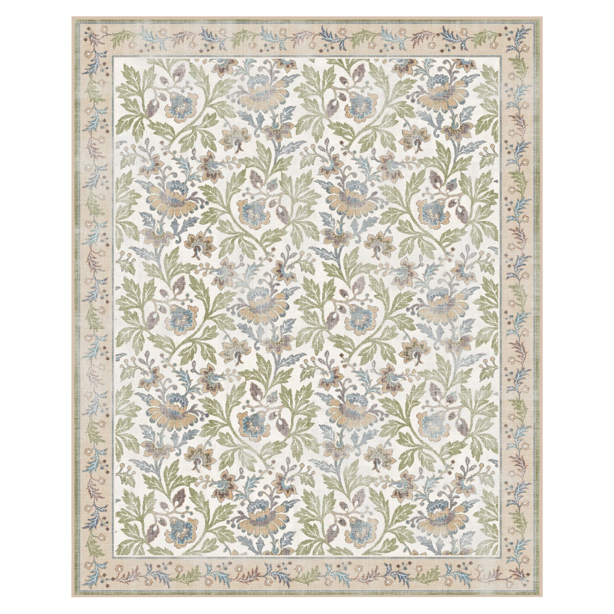 Ruggable Flatwoven Washable Maribel Rug, 8' x 10'