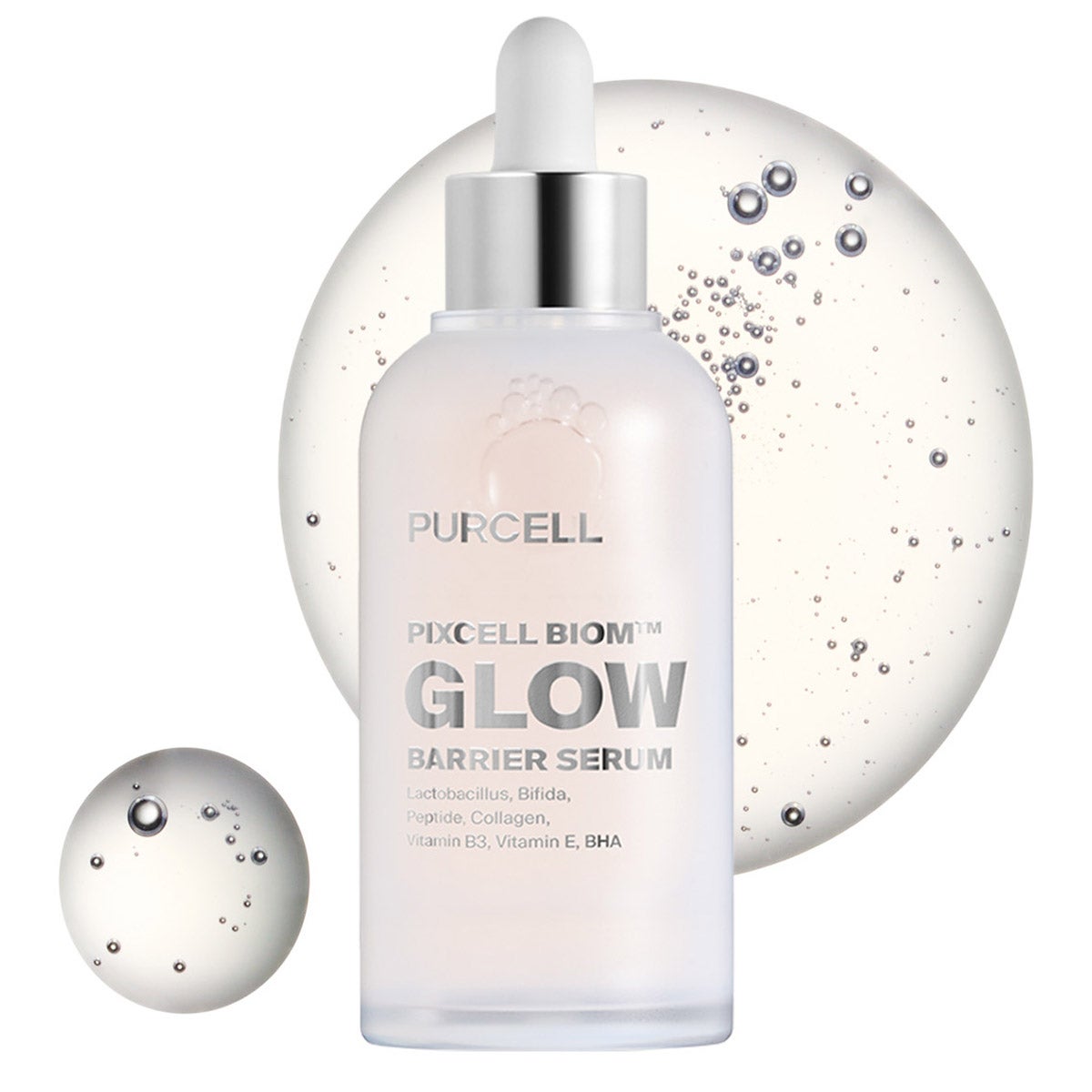 PURCELL Pixcell Biom Glow Barrier Serum, 3.38 fl oz