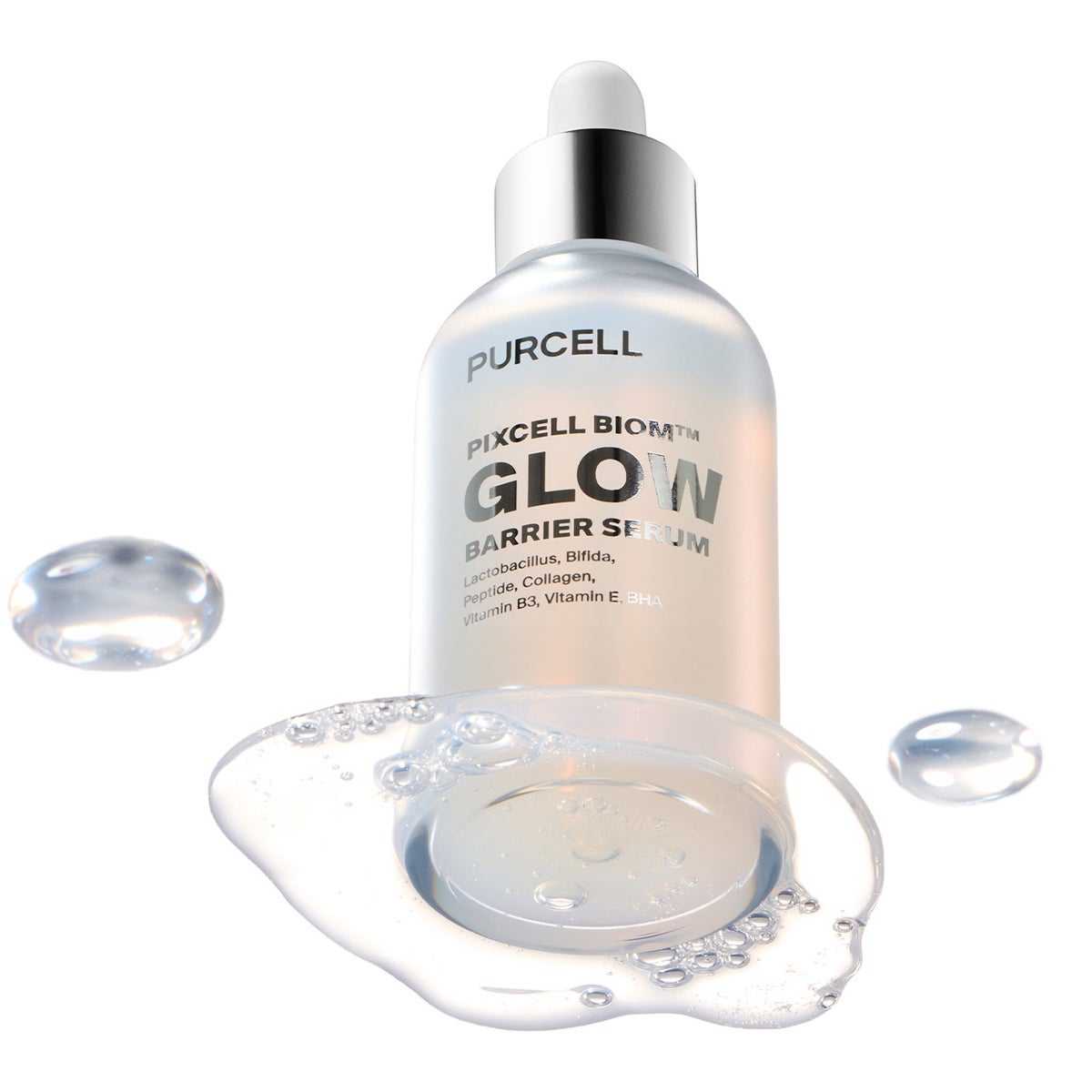 PURCELL Pixcell Biom Glow Barrier Serum, 3.38 fl oz