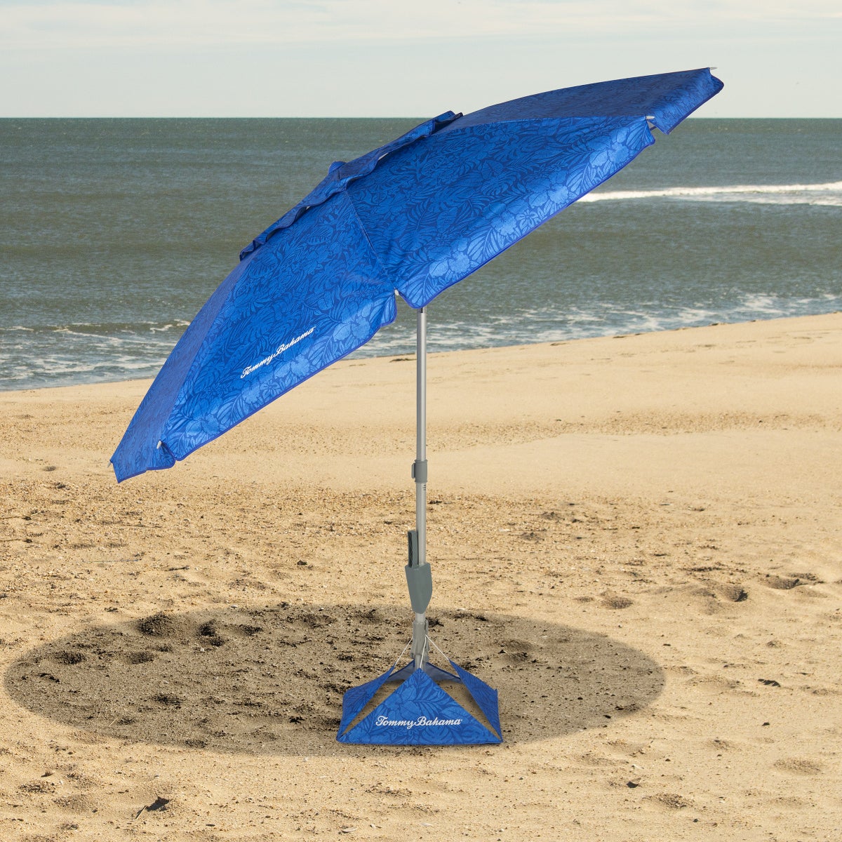 Tommy Bahama 7.5ft Beach Umbrella With Anchorx+