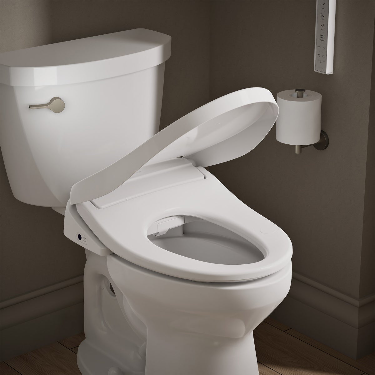 Kohler PureWash E805 Bidet Toilet Seat with Remote Control, Elongated