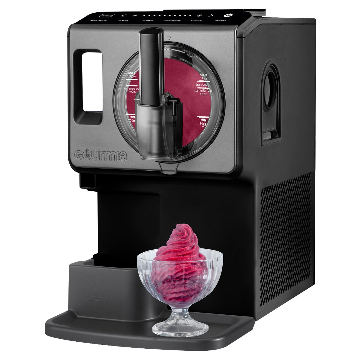 NEW - Gourmia 2 Quart Automatic Soft Serve Ice Cream and Frozen Drink Maker