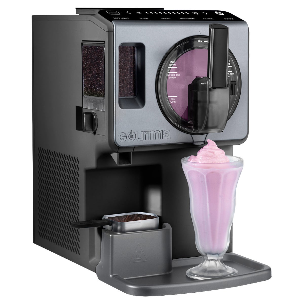 NEW - Gourmia 2 Quart Automatic Soft Serve Ice Cream and Frozen Drink Maker