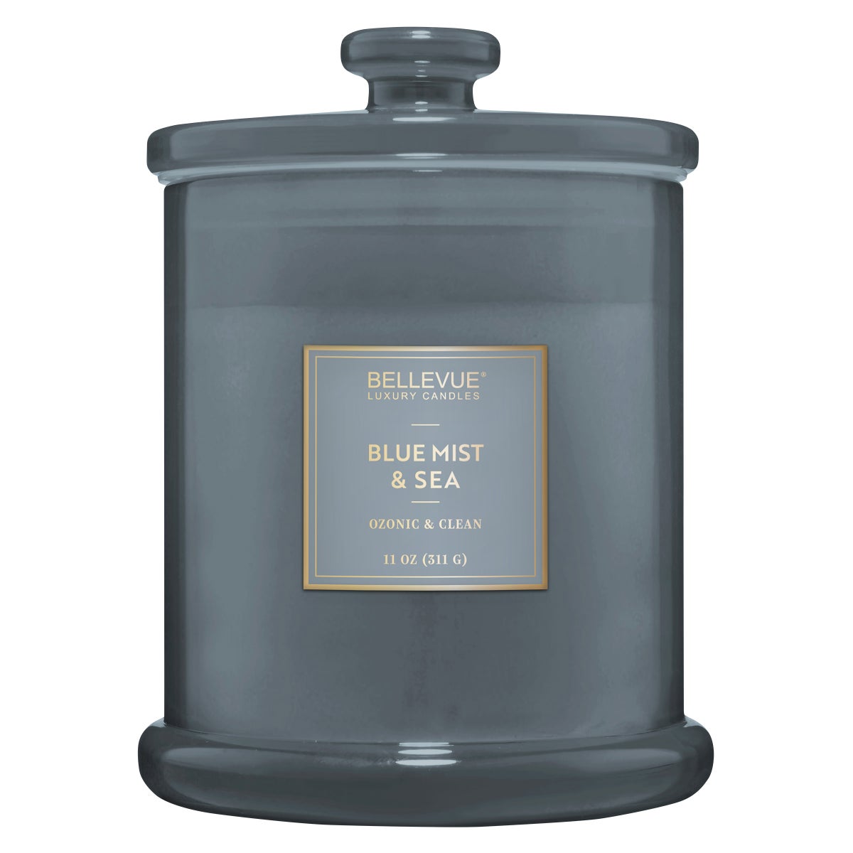 Bellevue Luxury 11 oz. Glass Candle, Set of 4