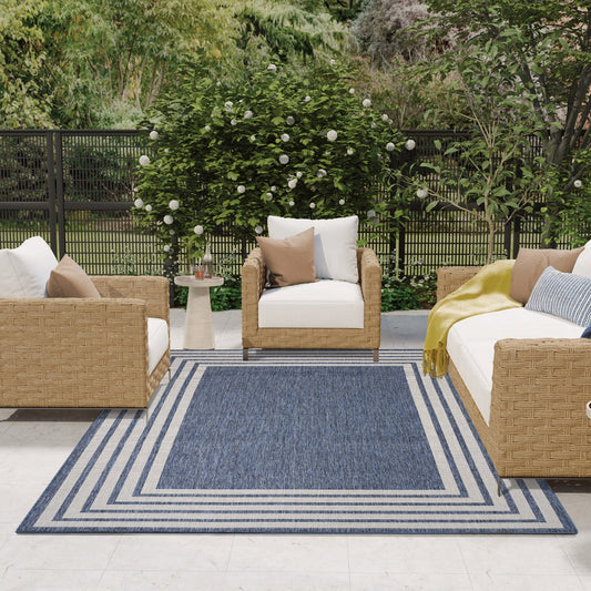 Nourison Garden Spring Indoor/Outdoor Rug, Haven, 7' 10" x 9' 10"
