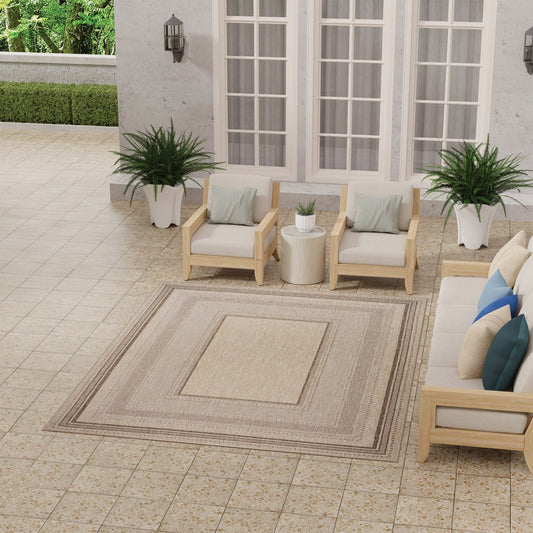 Nourison Garden Spring Indoor/Outdoor Area Rug, Hillside, 6'6" x 9'2"