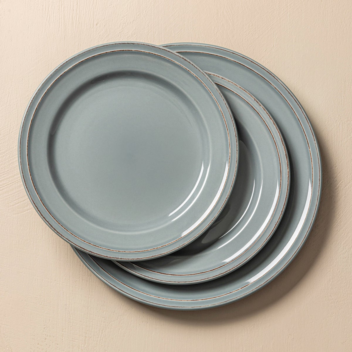 Over&Back Lake Como 16-piece Dinnerware Set In Blue