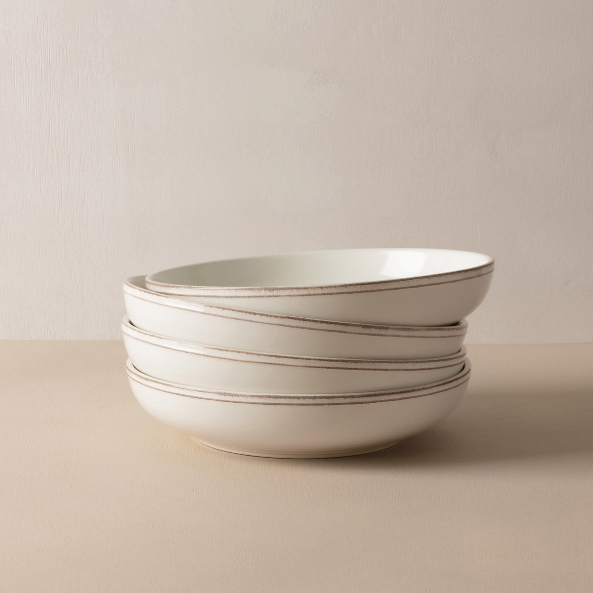 Over&Back Lake Como 16-piece Dinnerware Set In Ivory